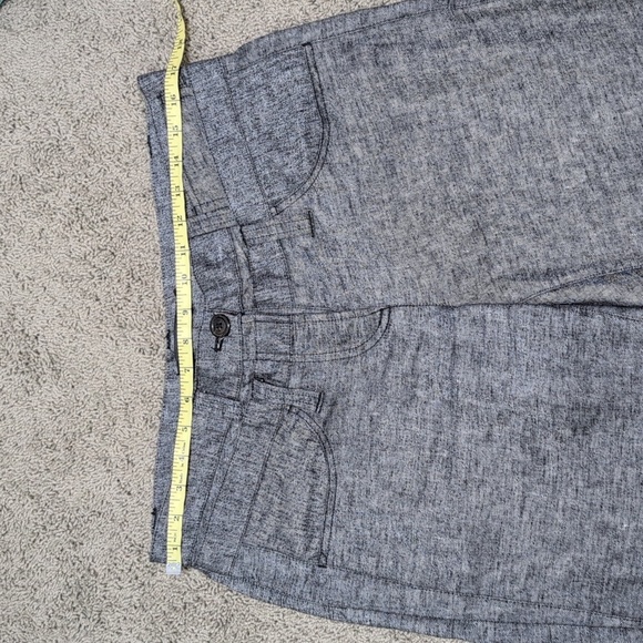 Peachoo + Krejberg Linen Blend Gray Gender Neutral Pants size EUR 40 - Picture 8 of 16
